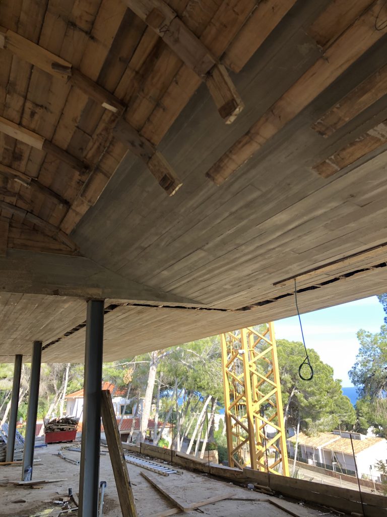 Project Management de villa unifamiliar en javea - detalles hormigon visto 6